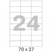 Этикетки самоклеящиеся Office Label 70х37 мм./24шт.на листе А4 (100л./уп)