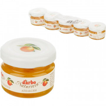 Конфитюр DARBO Апельсин 28гx5шт Конфитюр DARBO Апельсин 28гx5шт