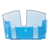 Дисплей настенный Attache 1 отделение А4 голубой пластик