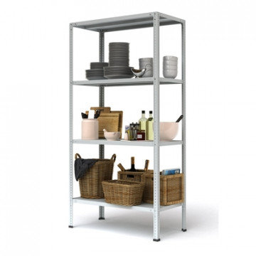 Метал.Мебель P_МС-1864 Стеллаж с 4-мя полками 1000х600х1800