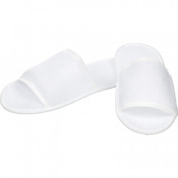 Тапочки одноразовые ЭкономМахрСпанбонд,отк.мыс,махр180г/м2изодом5мм100пар