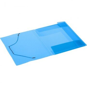 Папка на резинках ATTAСHE Т215/07 ф.А5 прозр.синий Россия