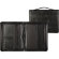 Папка Алекс из искусственной кожи № 161 с ручкой черного цвета