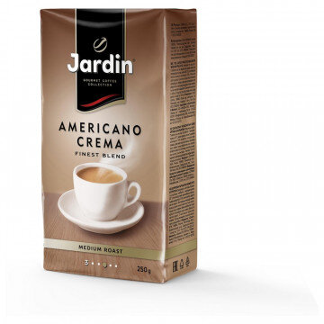 Кофе Jardin Americano Crema молотый,250г Кофе Jardin Americano Crema молотый,250г