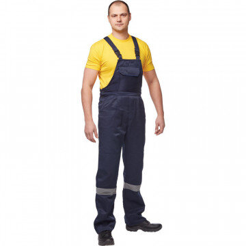 Спец.одежда летняя Полукомбинезон муж. л03-ПК синий. (р.52-54) 194-200 Спец.одежда летняя Полукомбинезон муж. л03-ПК синий. (р.52-54) 194-200