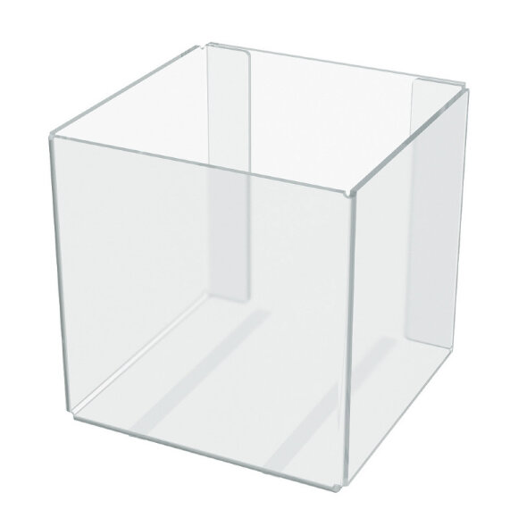 Подставка для чеков 100х100х100мм, ПЭТ-А 2мм