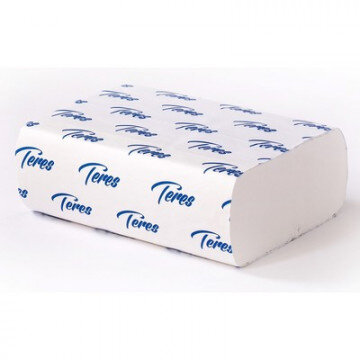 Полотенца бумажные д/дисп Терес 1сл бел 200л/пач 15пач/кор Z-слож.Т-0246