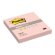 Блок-кубик Post-it Basic 654R-BP, розовые, 76х76 мм, 100 л