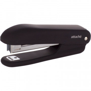 Степлер Attache Comfort до 12 лист., soft touch покрыт, черный,№10 Степлер Attache Comfort до 12 лист., soft touch покрыт, черный,№10