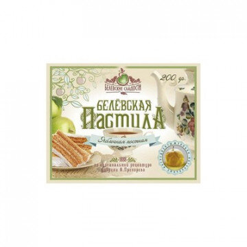 Пастила Яблочная постная, 200 гр. Пастила Яблочная постная, 200 гр.