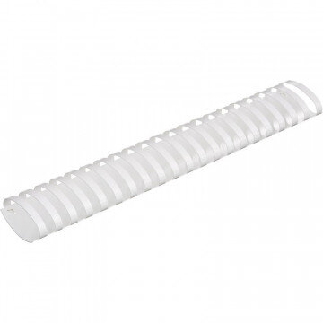 Пружины для переплета пластиковые Promega office 51мм белые 50шт/уп.