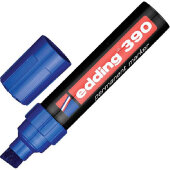 Маркер перманентный EDDING E-390/3 синий 4-12мм скошенный наконеч.