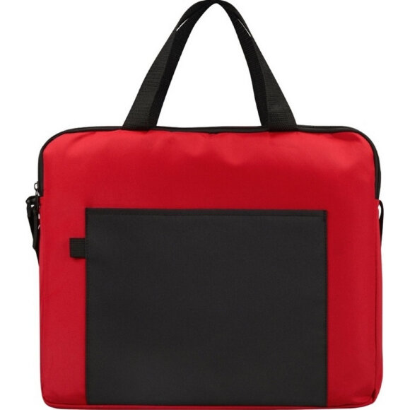 Конференц-сумка  для документов Congress, красный/черный 823705