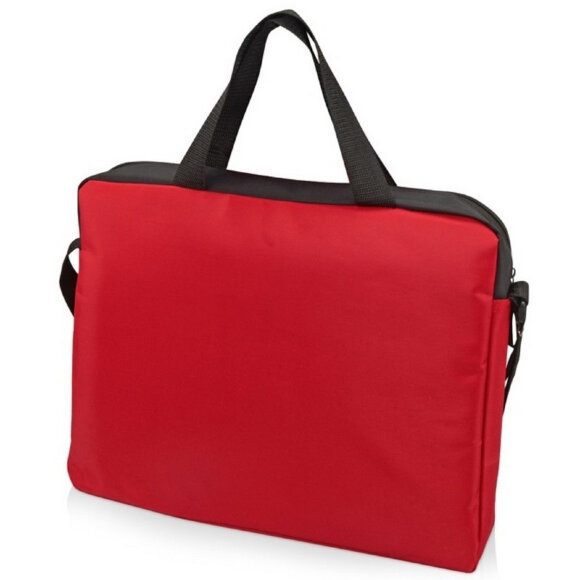Конференц-сумка  для документов Congress, красный/черный 823705