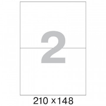 Этикетки самоклеящиеся Office Label 210х148 мм./2 шт. на лис.А4 (100л./уп).