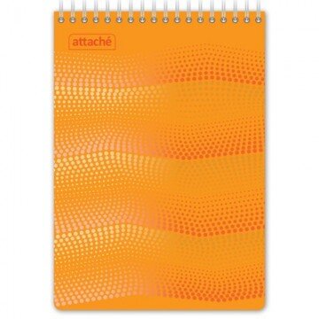 Блокнот WAVES оранжевый А5 спираль 50л. пласт. Блокнот WAVES оранжевый А5 спираль 50л. пласт.
