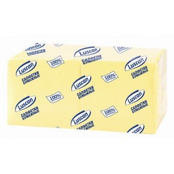 Салфетки бумажные Luscan Profi Pack 1сл24х24 пастельжелтые400 шт/уп Салфетки бумажные Luscan Profi Pack 1сл24х24 пастельжелтые400 шт/уп