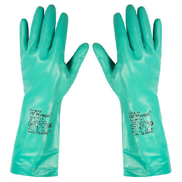 Перчатки защитные нитрил Изумруд-НИТРИЛ р.10