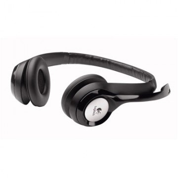 Гарнитура Logitech Headset H390 USB черн. (981-000406)