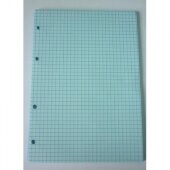 Сменный блок тонир,голубой,50л,А5
