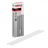 Пружины для переплета пластиковые Promega office 6мм белые 100шт/уп. Пружины для переплета пластиковые Promega office 6мм белые 100шт/уп.