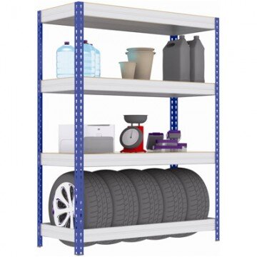 Метал.Мебель MZ_МКФ15614-2.0 стеллаж груз. 4 полки 1525х610х2000