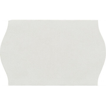 Этикет-лента 26х16 белая волна 1000шт/рул 10рул/уп