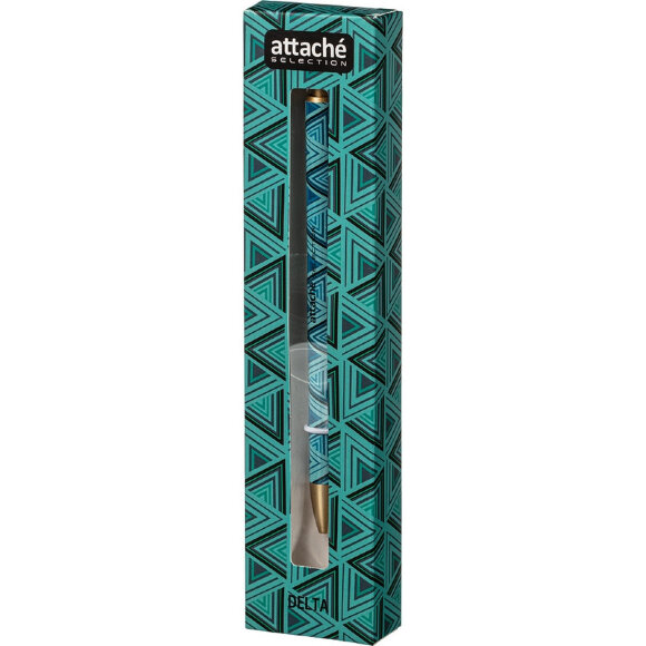 Ручка шариковая Attache Selection Delta. син.. автом.. подар.упак