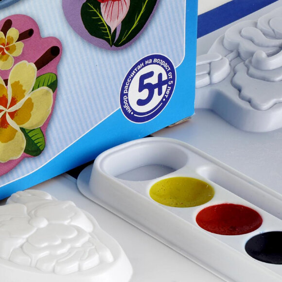 Набор для творчества Фигурки на магнитах Цветочки М-008 Набор для творчества Фигурки на магнитах Цветочки М-008