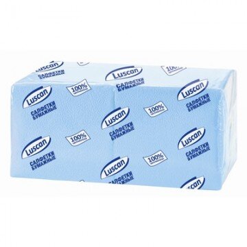 Салфетки бумажные Luscan Profi Pack 1сл24х24 пастель голубые400 шт/уп Салфетки бумажные Luscan Profi Pack 1сл24х24 пастель голубые400 шт/уп