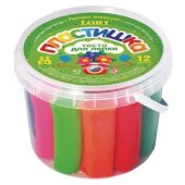 Набор для творчества Тесто для лепки Набор№3 12цв. Тдл-003