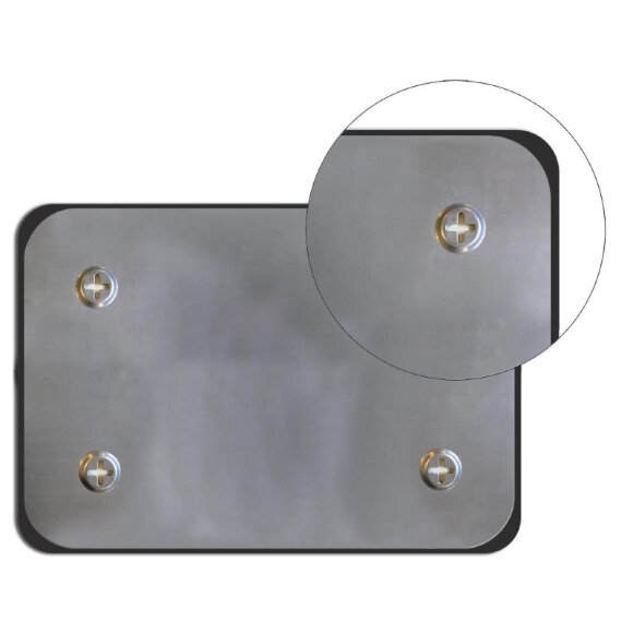 Доска стеклянная магнитная Attache, черный 600х900