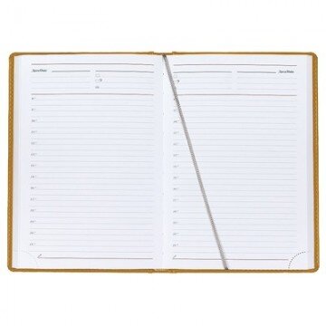 Ежедневник недат,оранжевый,А5,143х210мм,176л,ATTACHE Сиам