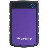 Портативный HDD Transcend StoreJet 25H3 2Tb 2.5, USB 3.0, фиол, TS2TSJ25H3P Портативный HDD Transcend StoreJet 25H3 2Tb 2.5, USB 3.0, фиол, TS2TSJ25H3P