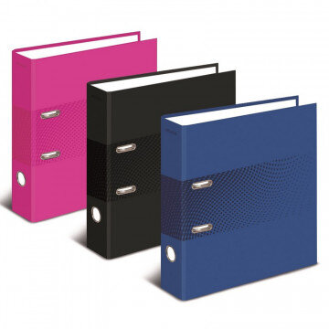 Папка-регистратор Attache Digital, розовый. лам.карт,75мм