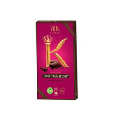Шоколад Коркунов горький шоколад 70%, 90 г