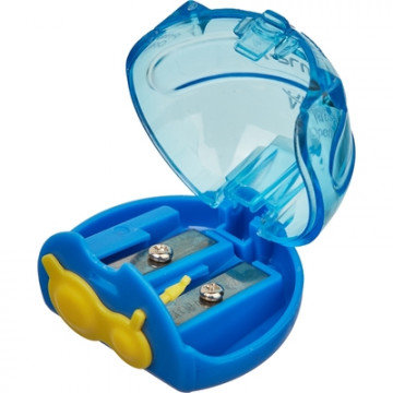 Точилка Y-plus Arch DSX0701 D детская с контейн 2 отв.до 8 и 11 мм.цв в асс