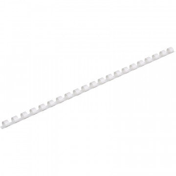 Пружины для переплета пластиковые Promega office 8мм белые 100шт/уп.