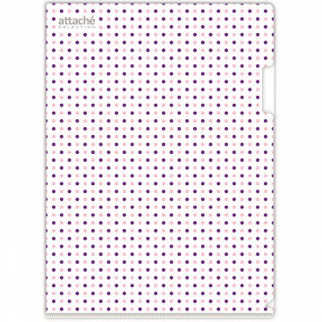 Папка уголок А4, 180мкм,   Flower Dreams  ассорти, 6 шт.уп