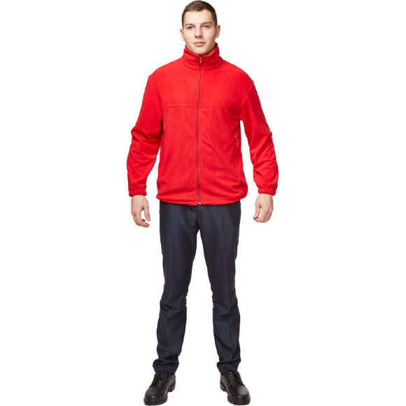 Спец.одежда летняя Толстовка флис (260 гр.) красн.(XL)