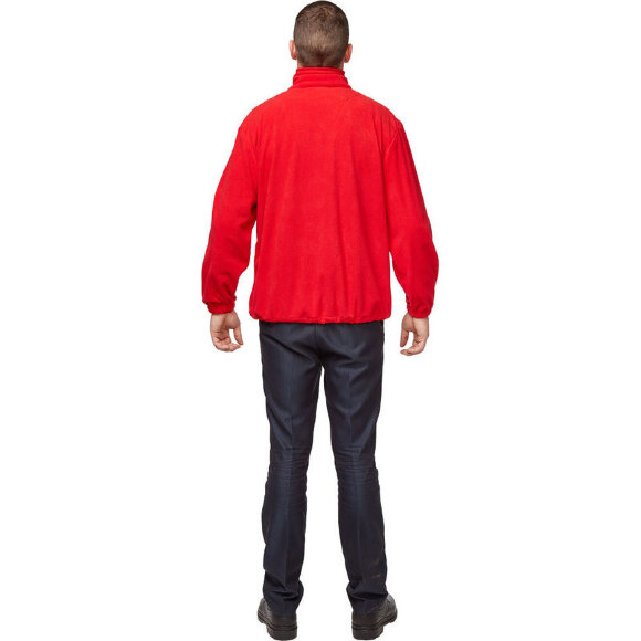 Спец.одежда летняя Толстовка флис (260 гр.) красн.(XL)