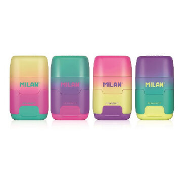 Ластик -точилка Milan Compact Sunset, цв в асс 4721116