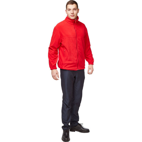 Спец.одежда летняя Толстовка флис (190 гр.) красн.(M)