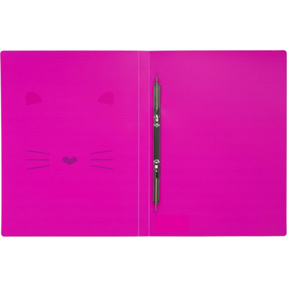 Папка скоросшиватель A4 №1School Kitty розовая