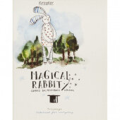 Тетрадь общая 48л,клет,207x165,скрепка,мяг.обл.,Магический кролик,06135