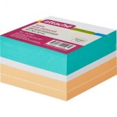 Блок для записей ATTACHE на склейке 9х9х5 цветной блок 80 г Блок для записей ATTACHE на склейке 9х9х5 цветной блок 80 г