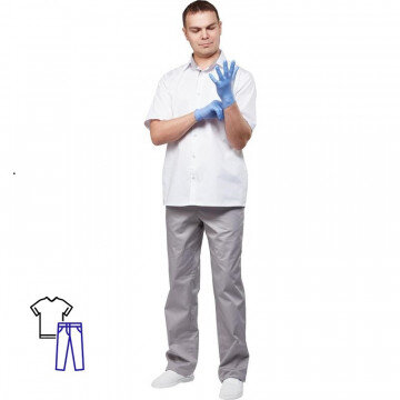 Костюм медицинский мужской м11-КБР (р.52-54) р.182-188