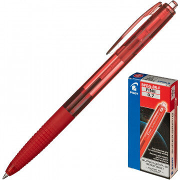 Ручка шариковая PILOT Super Grip BPGG-8R-F-R ав.резин.манжет.красная 0.22мм Ручка шариковая PILOT Super Grip BPGG-8R-F-R ав.резин.манжет.красная 0.22мм