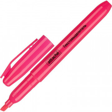 Маркер выделитель текста ATTACHE набор 4цв. 1-3,9 мм