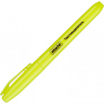 Маркер выделитель текста ATTACHE набор 4цв. 1-3,9 мм